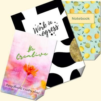 notebook collage