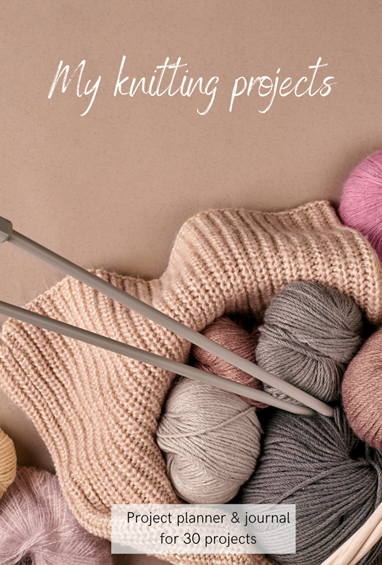 Knitting Planner - book F
